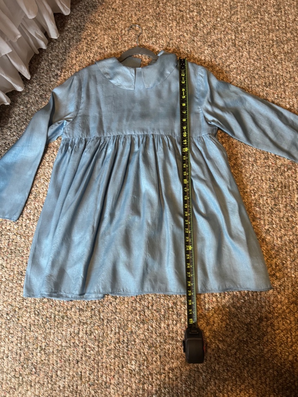 NEW -  Rudy Jude  Wild  Silk Flip Dress /Shirt  (Large) - Picture 6 of 8